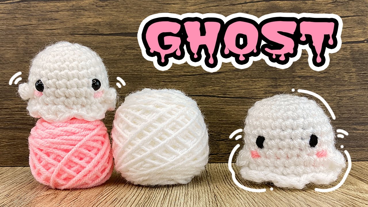 Halloween Crochet Project: Crochet The Cutest Lil' Ghost 👻