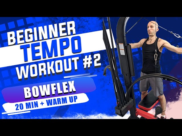 Bowflex 20 Minute Workout Poster | EOUA Blog