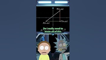 The Distance Formula #mathematics #rickandmorty #education