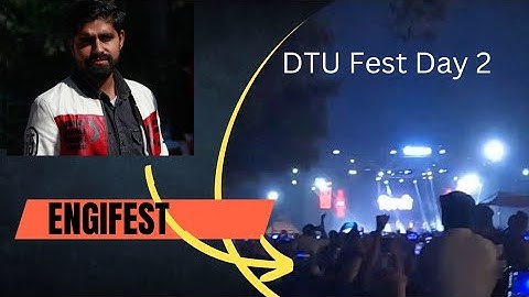DTU Fest 2k23 || Amit Trivedi|| Engifest Day 2 😱