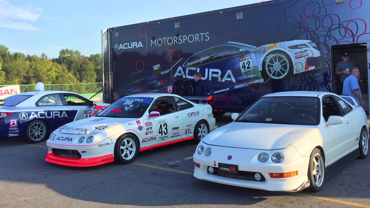 ITR Expo 16 at VIR - JRSC Integra Type R - NSX - Initial D - Virginia International Raceway
