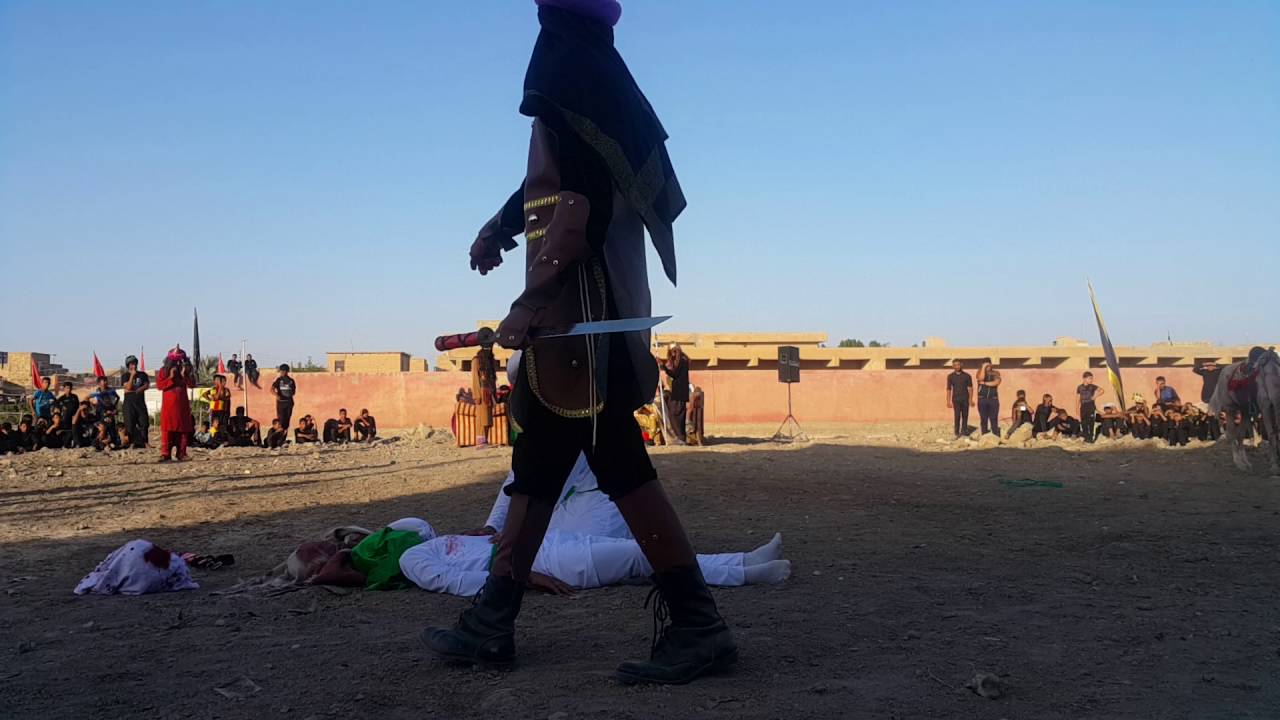 مقتل اولاد مسلم بن عقيل تمثيل موكب دخيل زينب الحسيني