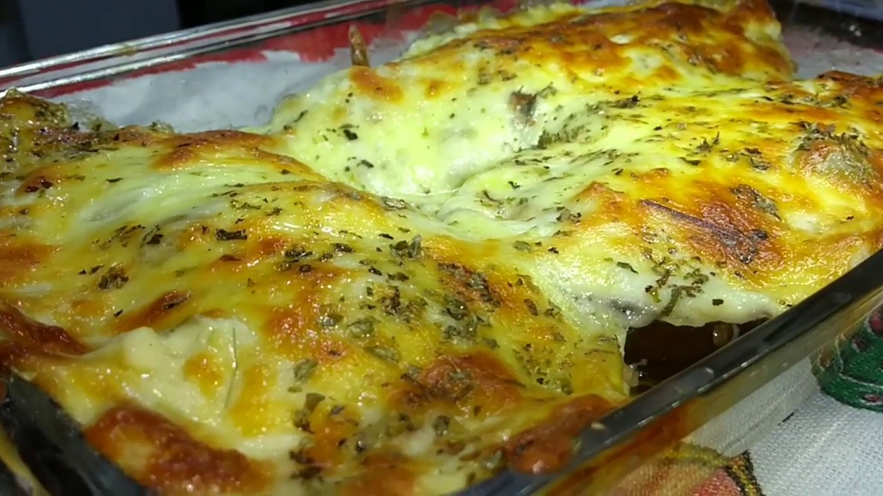 COMO FAZER BERINJELA RECHEADA COM CARNE MOÍDA, RECEITA FÁCIL