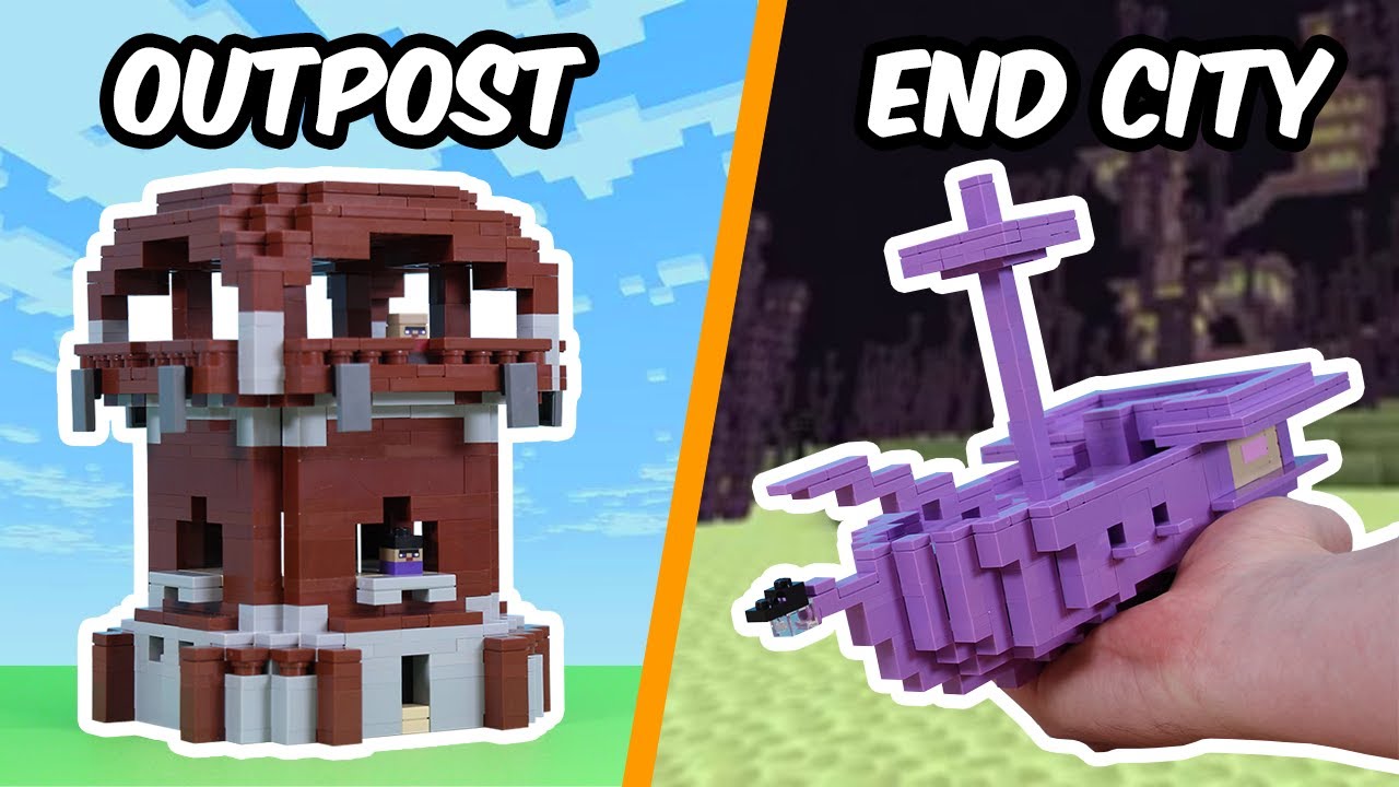 I Built EVERY LEGO MINECRAFT Structure 