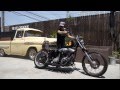 Harley Davidson 1999 EVO Chopper Test Ride Build by BLUE GROOVE