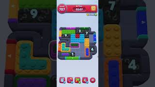 Color Block Jam Walkthrough Solution Level 707