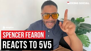 Spencer Fearon REACTS To Zhilei Zhang STOPPING Deontay Wilder