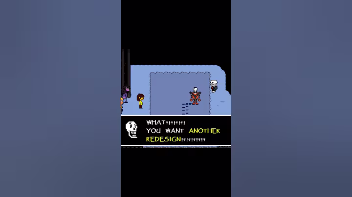 Papyrus's puzzle actually works! #deltarune #undertale #fangame #deltatraveler #sans #kris #susie