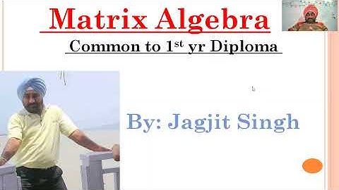 DETERMINANTS & MATRIX made easy-(आसान हिंदी मे)-Math-Common 1st year-HSBTE