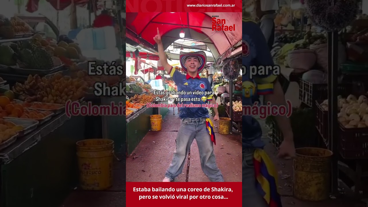 Estaba bailando una coreo de Shakira, pero se volvió viral por otro cosa