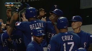 Beltre launches two homers, totals four hits