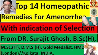 TOP14 HOMEOPATHIC REMEDIES FOR AMENORRHEA screenshot 2