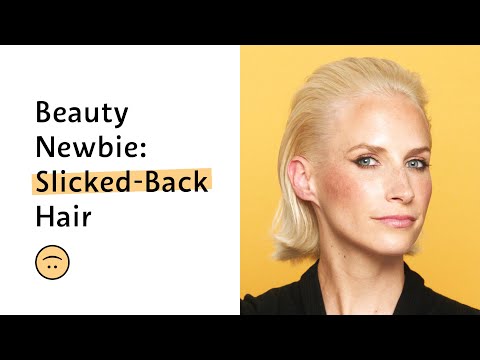 20 Slicked-Back Hairstyles That Look Effortlessly Sleek  Wet look hair, Sleek  back hair, Long slicked back hair