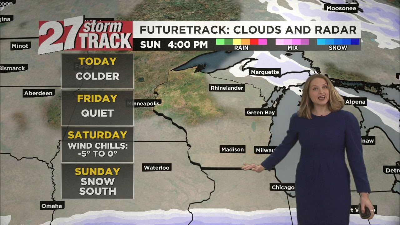 The cold returns and settles in - YouTube