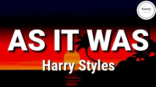 Harry Styles - As It Was (Lyrics)