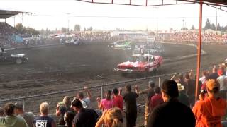 North Idaho Fair Demo Derby 2012 Heat 1