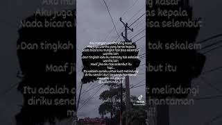 aku mungkin wanita yang kasar