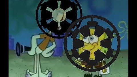 Galactic Empire Official Anthem vs Galactic Empire Fan Anthem - Wrong notes Spongebob memes