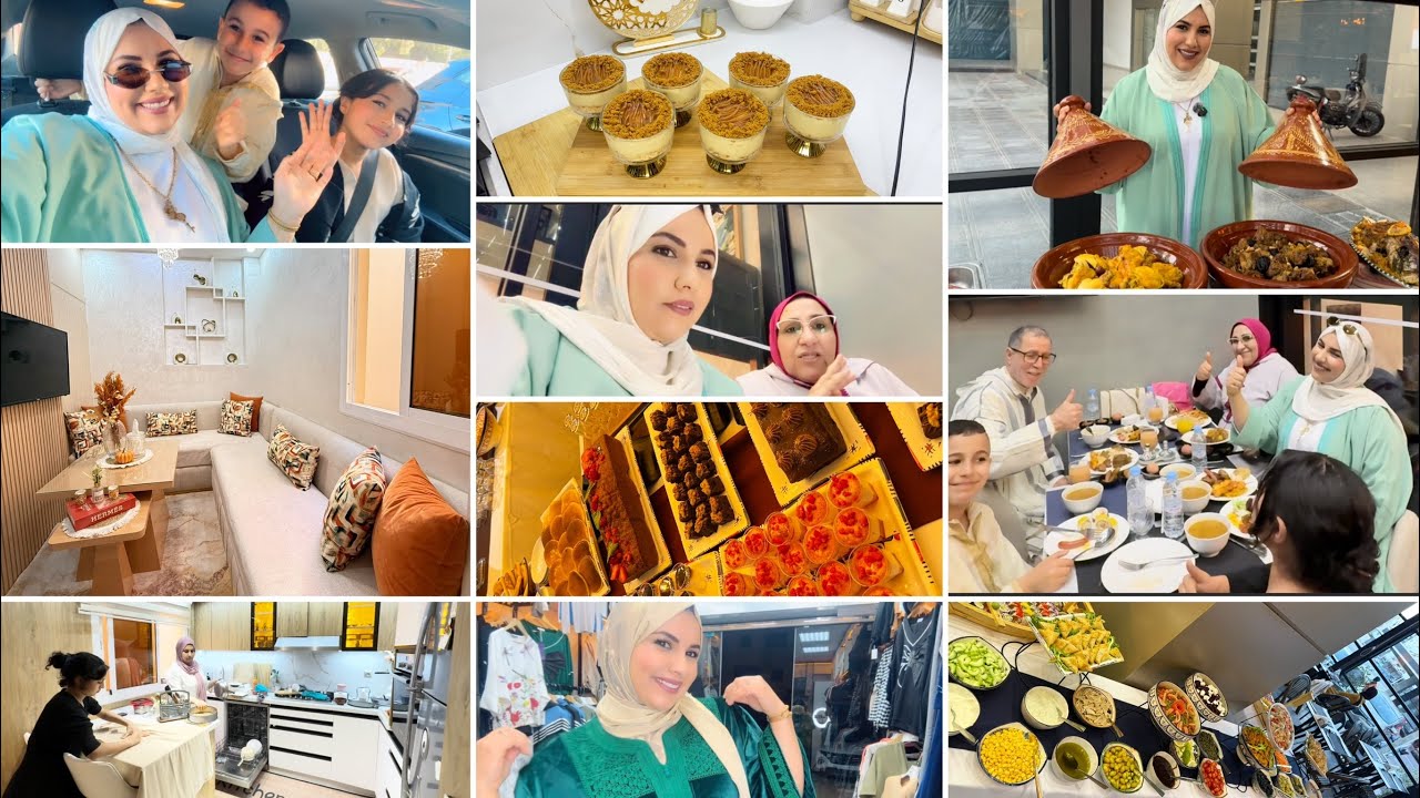 وآخيرا بانت ماما🥰تهليت فيها باحسن فطور🥰تحلية ف 5دقائق🥰تغير جديد🥰كيفاش ترجعي بلارة👌