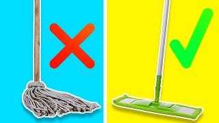 How to Mop a Floor PROPERLY | How to Use a Microfiber Flat Mop Like a Pro screenshot 5