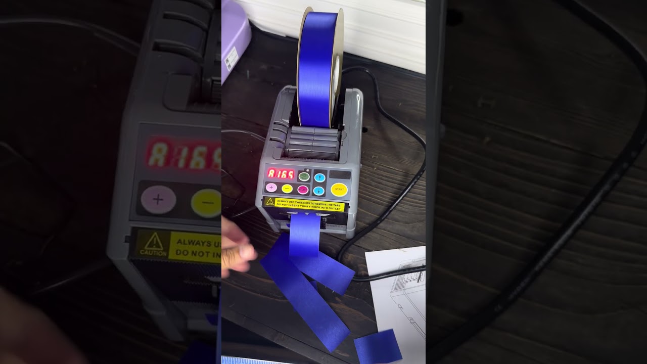 Ribbon (Tape) Cutter Open Box