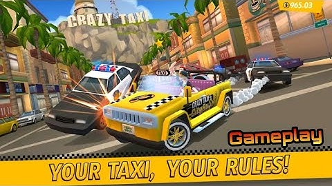 Crazy Taxi City Rush - Gameplay Walkthrough Part 1 - Android Gameplay (IOS) 2020 Update Gameplay