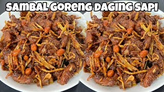 FRIED BEEF SAMBAL‼️THE MOST DELICIOUS KURBAN MEAT PREPARATION TO MAKE QUICKLY LUDES RICE