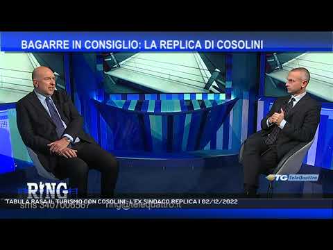 'TABULA RASA IL TURISMO CON COSOLINI': L'EX SINDACO REPLICA | 02/12/2022
