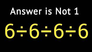 This Math Challenge has Hidden a Trick?