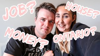 MOVING FROM UK TO CANADA | MOST ASKED QUESTIONS | JOB? HOUSE? MONEY?