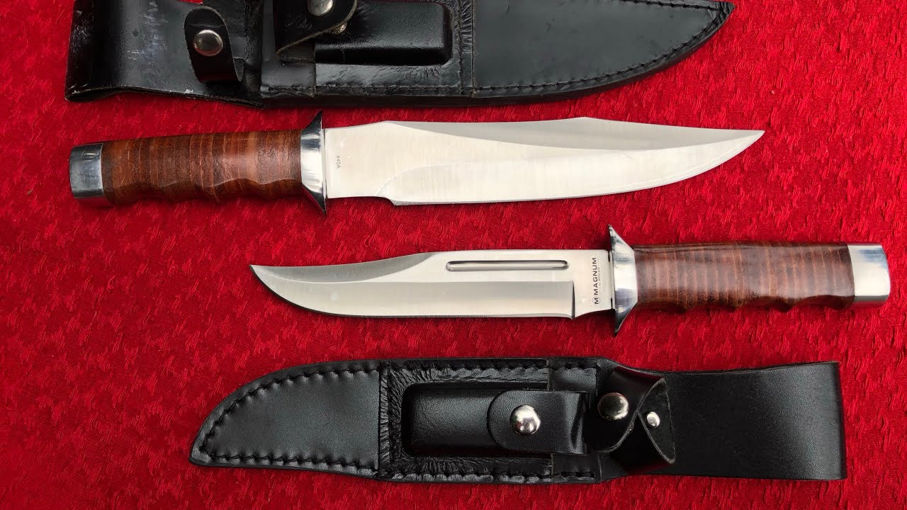 BOKER MAGNUM GIANT BOWIE and The OUTBACK Knives : Why the Bad Rep ???