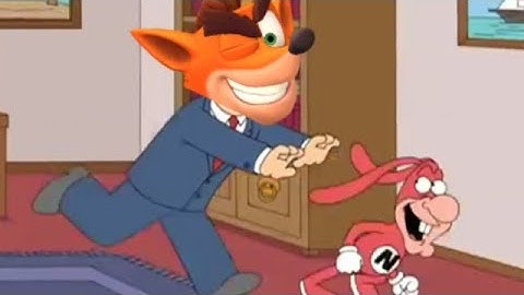 Crash Bandicoot Vs The Noid! Family Guy Parody