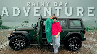 Rainy Day Adventure: Behind the Wheel ⎮ @KaranKundrraOfficial @tejasswiprakash413