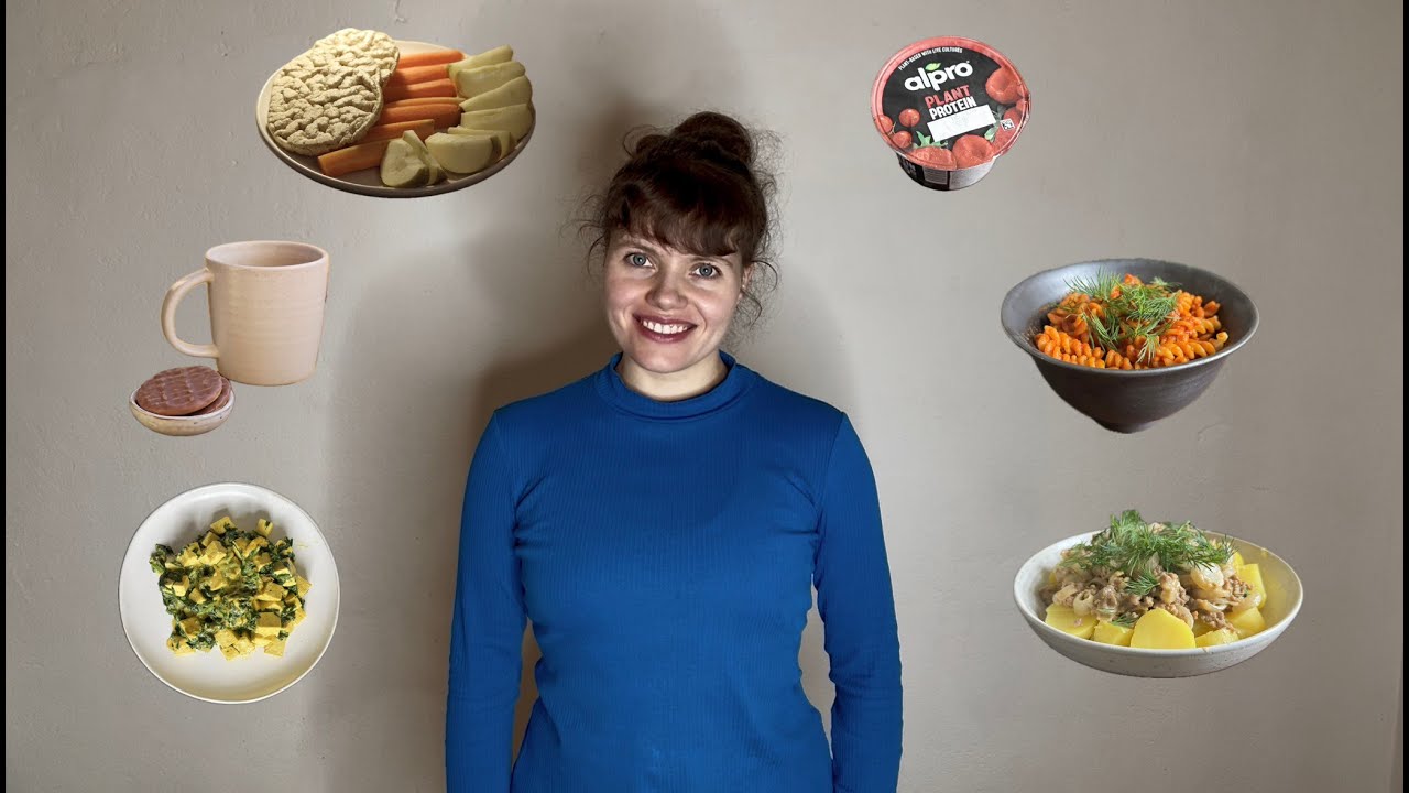 What I eat in a day: Einfach, vegan und 115g Protein (Budgetfreundlich)