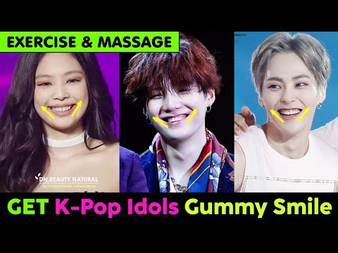 كيف تصنع ابتسامة لطيفة ابتسامة لطيفة مثل K Pop Idols جيني بلاكبينك BTS سوجا شيومين
