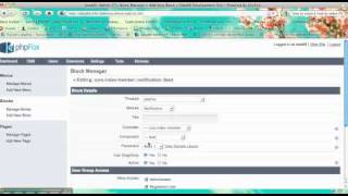 How to Make Blocks Unmovable in phpFox 2.07