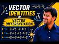 Vector Identities in Vector Differentiation Part-1