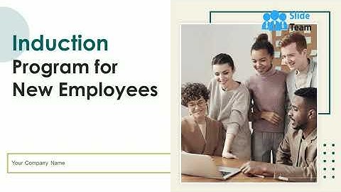 Induction Program For New Employees Powerpoint Presentation Slides