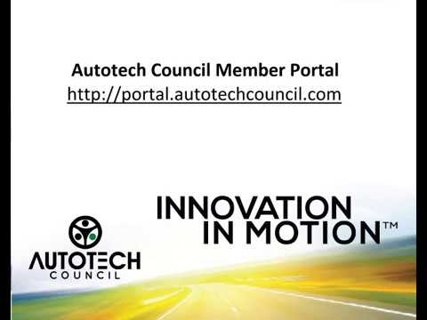 Autotech Council Member Portal Training