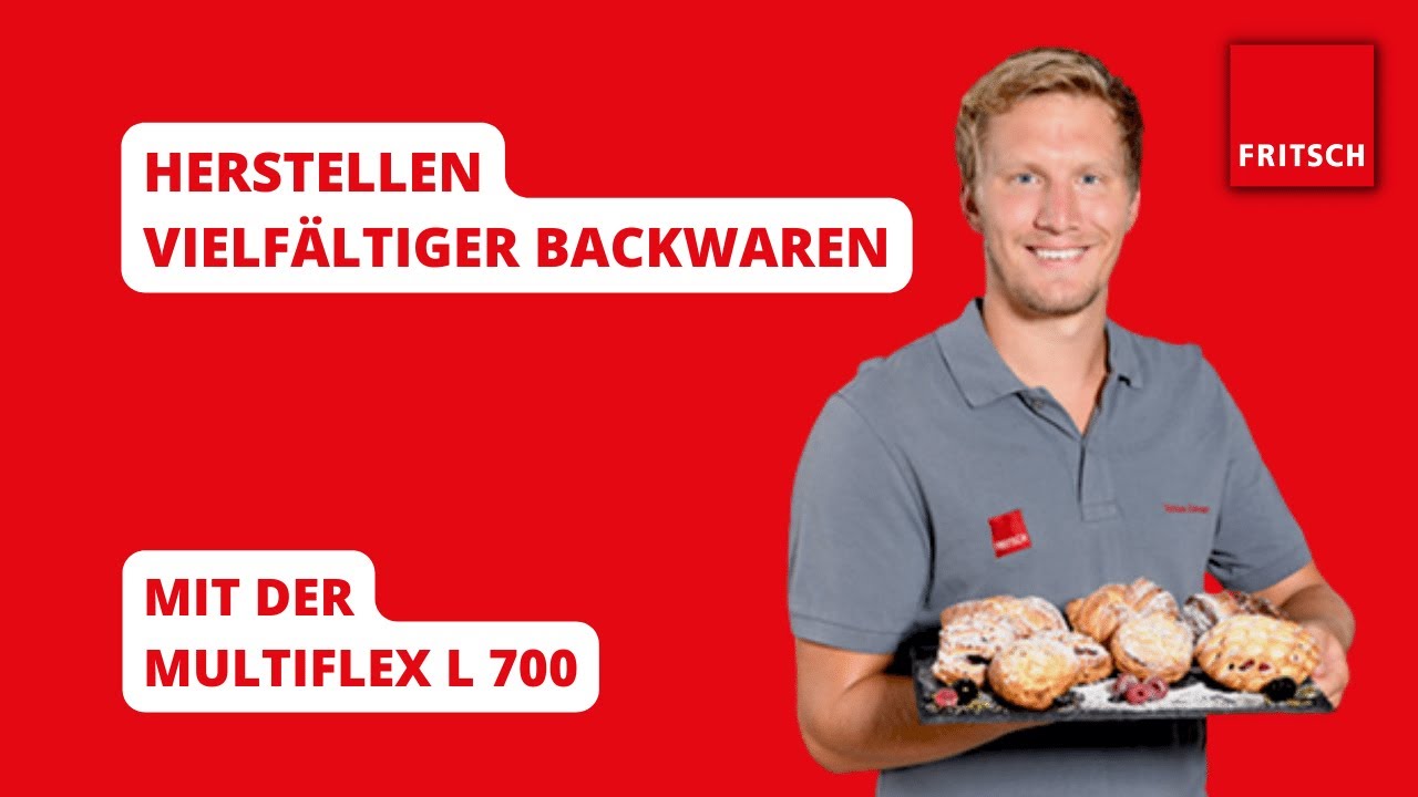 MULTIFLEX L | Produktvielfalt mit teigschonendem Stanz-Dreh-Prozess | FRITSCH