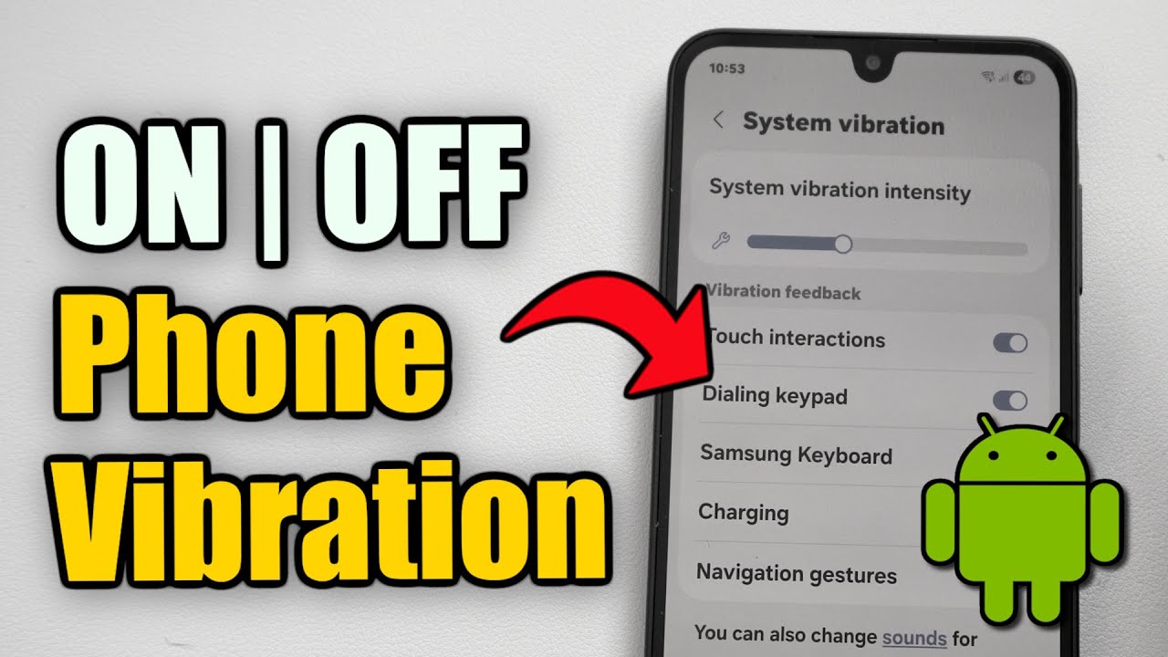How to Turn On or OFF the Vibrations on your Android Phone (Best Method) How to Turn On or OFF the Vibrations on your Android Phone (Best Method)