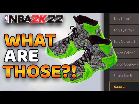 How to create a CUSTOM shoe to wear in MyCareer - NBA 2K22 Next-Gen