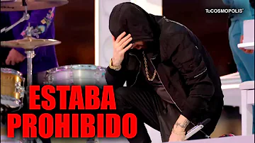 ¿Por qué se arrodilló Eminem en el espectáculo del descanso?