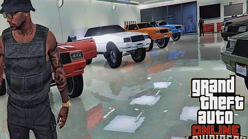 "I SPENT $10,000,000 ON MY GARAGE" - GTA V ULTIMATE "DONK" GARAGE