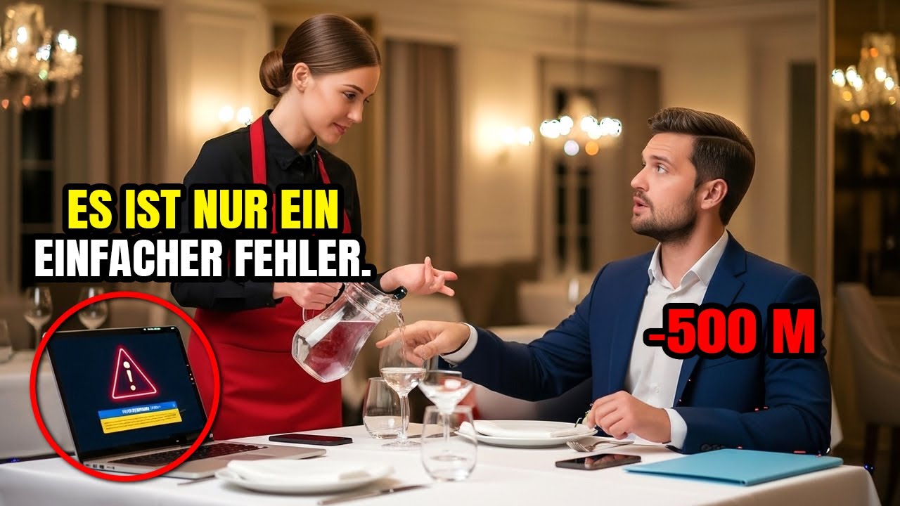 CEO: „Finde den Fehler und du bekommst 10 Mio!“ – Schüchterne Kellnerin löst ihn sofort