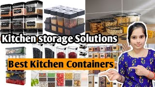 Meesho Huge Kitchen Containers haul/ Kitchen storage Solutions / Best Kitchen Containers 