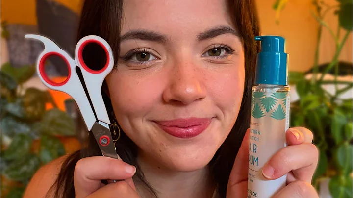 ASMR ✂️✨Haircut, Scalp Massage, Styling Pampering Roleplay (layered sounds)