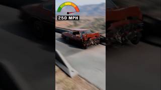 Moonhawk Crash Test | Increasing Speeds #shorts #beamng