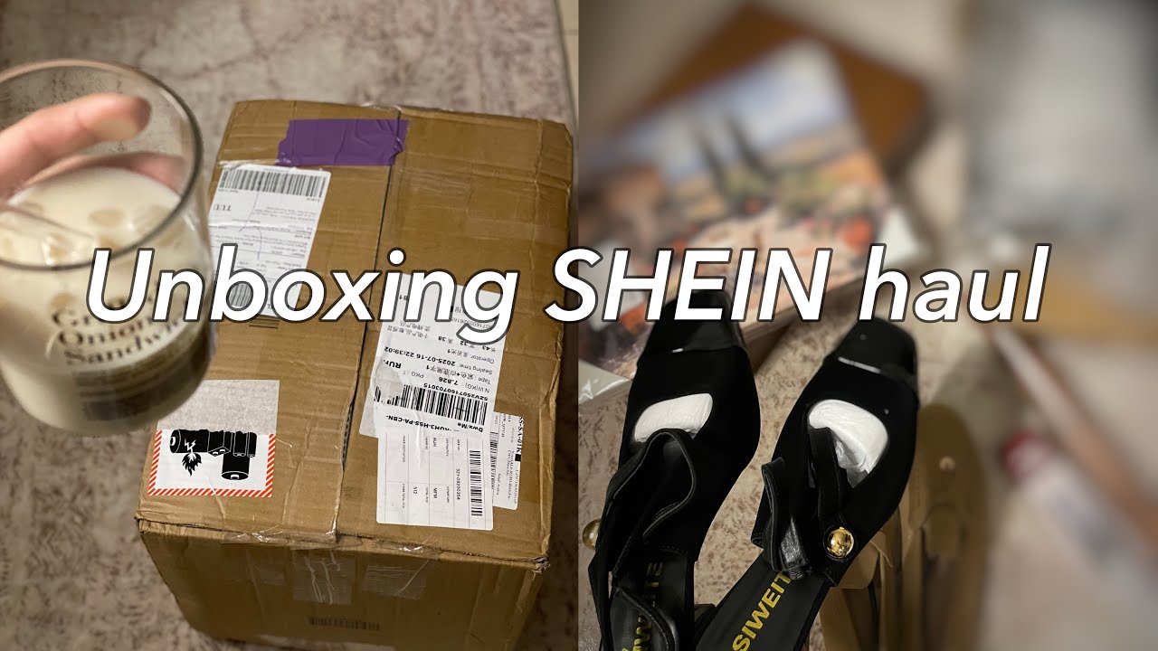 طلبت أشياء خرافية من Unboxing |  😭 SHEIN شوفوا الأنبوكسنق 💌