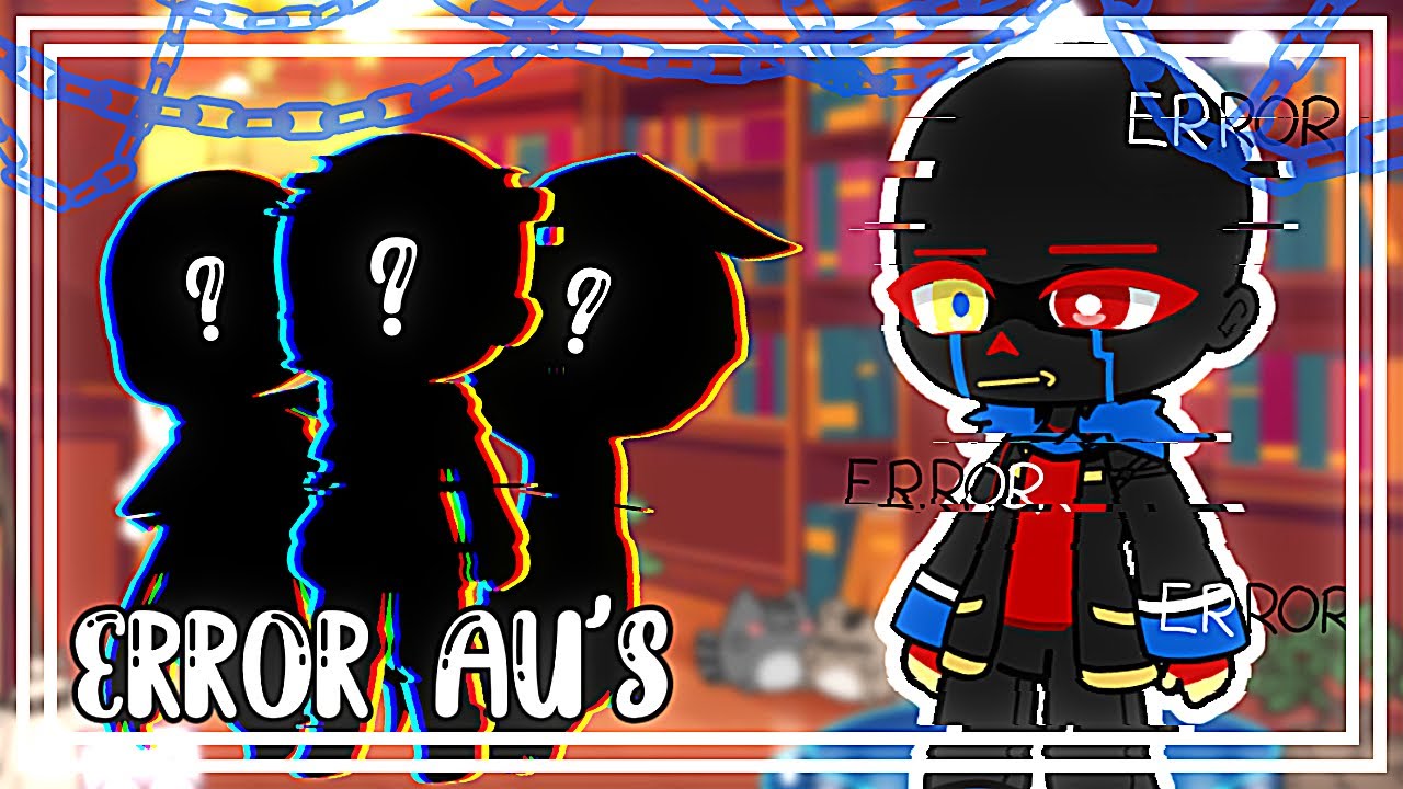 Sanses react to Error Au’s || Bad Apple || Gacha Club